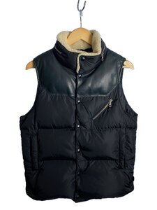 MONCLER◆ダウンベスト/1/ポリエステル/BLK/B20914389115 53802