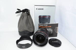 【美品】Canon EF 16-35mm F4L IS USM キャノン 広角ズームレンズ フルサイズ対応 EF16-3540LIS #r6-220