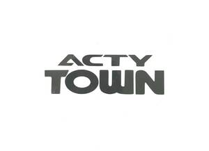 ACTY TOWN ステッカー アクティ アクティトラック アクティバン ホンダ HONDA JDM HA3 HA4 HA6 HA7 HA8 HA9 軽トラ