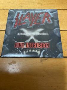 SLAYER スレイヤー★LIVE INTRUSION プロモーション CD