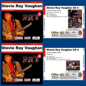 STEVIE RAY VAUGHAN スティーヴィー・レイ・ヴォーン CD3+CD4 大全集 MP3CD 2P⊿