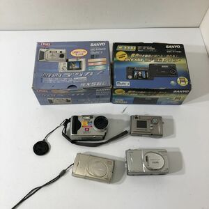 デジタルカメラ デジカメ 6点 箱付き SONY/SANYO/OLYMPUS まとめて 未検品 AAL0724大5234/0926