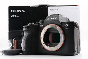 シャッター回数 4091回 動作品 ソニー SONY α7sIII ILCE-7SM3 ミラーレス一眼カメラ 箱 取説 充電器 ストラップ付 管80N8538