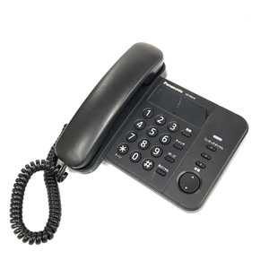 Panasonic VE-F04-K デザインテレフォン 固定電話 電話機一般