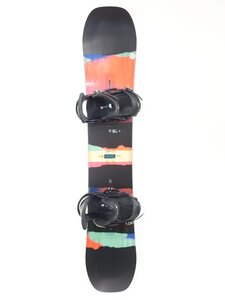 中古 15/16 BURTON PROCESS FV形状 155cm MISSION ビンディング付きスノーボード バートン プロセス ミッション