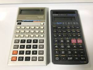 2台セット CASIO カシオ 関数電卓 fx-260 SOLAR + BF-100