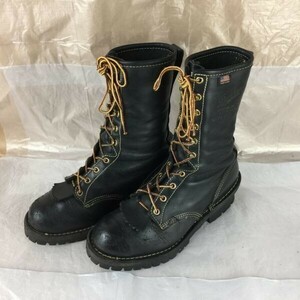 試着交換OK/ダナー/Danner/FLASHPOINT/フラッシュポイント/FIREMAN BOOTS/ファイヤーマンブーツ/耐火/消防【10EE 27.5-28.0黒】.メWX06-3　