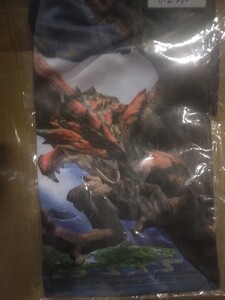 レア 美品 モンスターハンター 巾着袋 リオレウス ドラゴン 恐竜 小物入れ ケース ポーチ グッズ キャラクター MH モンハン マスコット 袋