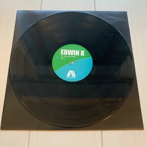 EDWIN K No Pain No Gain MAKE IT THROUGH THE RAIN Vinyl LP 12inch レコード Analog DJ Tiesto FERRY CORSTEN サイバートランス trance