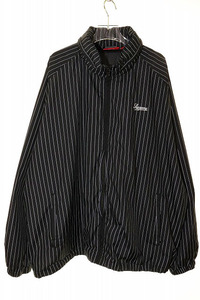 シュプリーム SUPREME 24AW REFLECTIVE PINSTRIPE TRACK JACKET XXL リフレクティブ ピンストライプ トラック ジャケット 【ブランド古着ベ