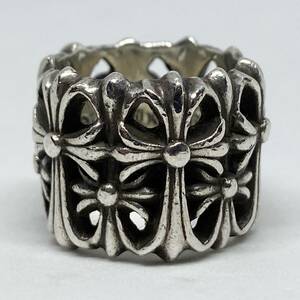 13号◆CHROME HEARTS クロムハーツ CEMETERY CROSS RING セメタリークロスリング