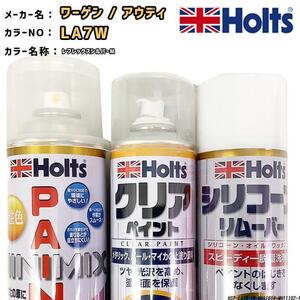 holts ペイントスプレー ワーゲン / アウディ LA7W レフレックスシルバーM ホルツ MINIMIX クリアスプレー シリコーンリムーバー セット