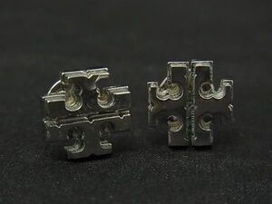 TORY BURCH トリーバーチ ロゴモチーフ ピアス アクセサリー レディース シルバー系 DF9857