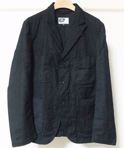 旧タグ Engineered Garments エンジニアードガーメンツ Bedford Jacket クレイジー パターン 切替 ベッドフォード ジャケット S