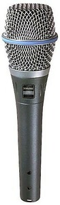 マイク シュア SHURE BETA87A-X コンデンサーマイク ボーカルマイク プロ マイクロフォン ベータ87 シュアー 87 シュアーマイク