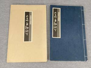 ＜X-002＞　孫過庭景福殿賦　省心書房　昭62　タトウ入　　＞書道　中国　法帖