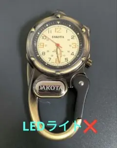 ジャンク品[Dakota] ダコタ カラビナ 時計 ウォッチ アンティーク②