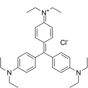 エチルバイオレット 5g C31H42N3Cl 染料 染色用色素 有機化合物標本 試薬 試料