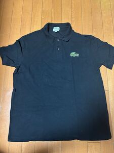 lacoste ポロシャツ　Lサイズ LACOSTE ポロシャツ 半袖ポロシャツ ネイビー