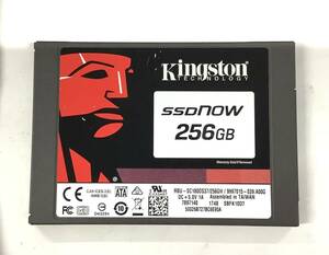 K6061840 KingSton SATA 256GB 2.5インチ SSD 1点【中古動作品】