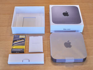 Mac mini 2018 A1993 Core i7 3.2GHz 6コア SSD:128GB RAM:32GB macOS 10.14 Mojave + SATECHIドッキングステーション + 純正16GB RAM