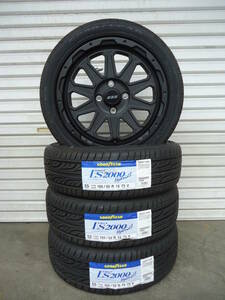 グッドイヤーLS2000ハイブリッドⅡ☆165/55R15☆ムーヴキャンバスN-BOXタントムーヴワゴンRラパンウェイクスペーシアギアデイズアルトミラ