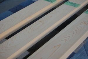 木曽桧　ヒノキ（天然材）3本で20000円 角材 材木 木材 新品