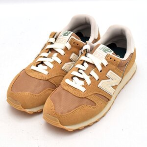 【未使用品】 new balance ニューバランス スニーカー ウィメンズ 373 SIZE:23.5cm WL373GG2 ライトブラウン [S208607]