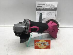 【領収書発行可】Hitachi/日立工機 14.4V コードレスディスクグラインダー G14DSLNN 本体のみ [ITB3J0KGA7XU]