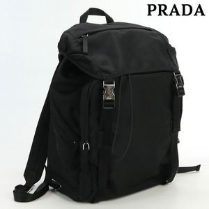 中古 プラダ リュック メンズ ブランド PRADA ナイロンバックパック ナイロン 2VZ062 ブラック