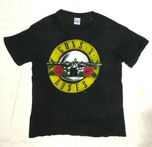 ROCK Tee【GUNS N’ ROSES】80sVintage/Size: L/ガンズアンドローゼズ/1987ライセンス/ビンテージ/springford