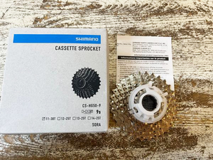 ★未使用 SHIMANO/シマノ CASSETTE SPROCKET CH-HG50-9 11-30T カセットスプロケット ギア ロードバイク パーツ ★