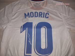 Luka Modric（ルカ・モドリッチ）　サイン　ユニフォーム　レアルマドリード2021/22　【証明書あり】