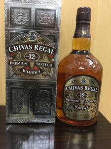 1円〜【未開栓・古酒】CHIVAS REGAL 12年 43% 1000ml 箱付 送料870円〜