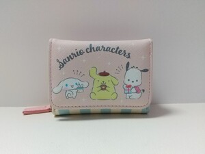 サンリオキャラクターズ ミニ財布 シナモロール ポムポムプリン ポッチャッコ ウォレット 