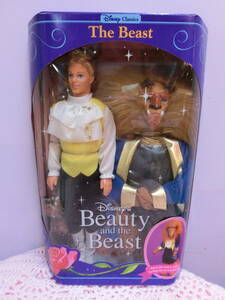 ディズニー 美女と野獣◆1991年 王子 ビースト フィギュア人形 マテル MATTEL 90s◆プリンス 映画 Disney Beauty and the Beast