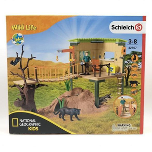 【中古】ジャングルベースキャンプ 「Schleich-シュライヒ-」 WILD LIFE -ワイルド・ライフ- [240024454642]