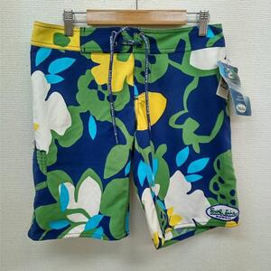 SURF LINE HAWAI(1)サーフパンツ＊ショーパン＊花柄＊ハワイ＊美品