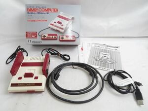 【同梱可】中古品 ゲーム ニンテンドークラシックミニ 本体 ファミコン CLV-101 動作品 箱 周辺機器あり