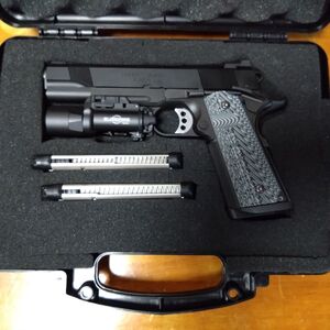 東京マルイMEU　スプリングフィールドアーモリー１９１１　SUREFIRE　X300U　DETONATOR　10-8サイト