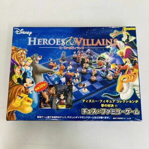 【希少品】ディズニー ヒーロー＆ヴィランズ チェス+ファミリーゲーム Disney ボードゲーム HEROES &VILLAINS