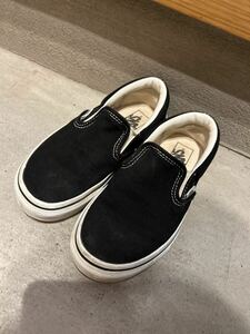  キッズ　VANS バンズ スリッポン19cm