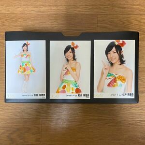 SKE48 松井珠理奈 写真 月別 ランダム 2013.01 3種コンプ