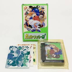 ファミコン がんばれペナントレース 箱説・全選手データ表付き 痛みあり コナミ Nintendo Famicom Ganbare Pennant Race CIB Tested Konami