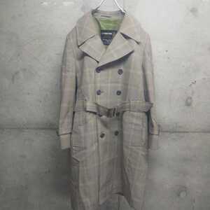 LONDON FOG / ロンドンフォグ トレンチコート チェック ロングコート vintage ヴィンテージ ビンテージ used 古着 70s 80s 90s 