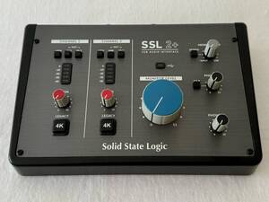 Solid State Logic SSL 2+ USBオーディオインターフェイス 中古 動作良好