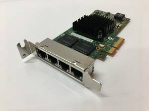 A20868)ORACLE G13021 7070195 Intel NHI350AM４搭載 Quad Port 2.0 Gigabit 4ポート PCI-E ネットワークカード 中古動作品