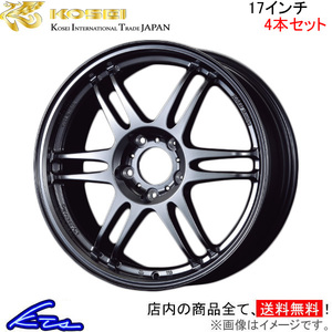 コーセイ K1レーシング .REV 4本セット ホイール アコード CL7/CL8/CL9系 10012 KOSEI K-1 Racing アルミホイール 4枚 1台分