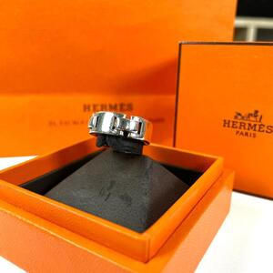 HERMES ヘラクレス ルナパーク silver ring #12