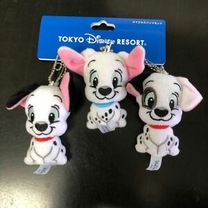 東京ディズニーランド TDR 101匹わんちゃん ヌイグルミバッジセット 未使用